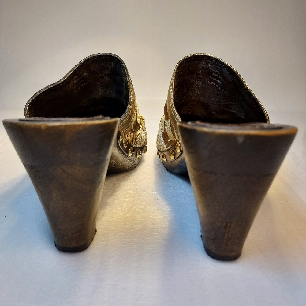Coach vintage mules size 6m - Picture 5 of 6
